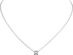 cartier diamond necklace|Cartier full diamond necklace.